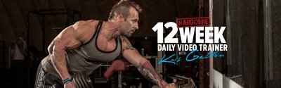  12-Week Hardcore Daily Trainer with Kris Gethin wide header image 