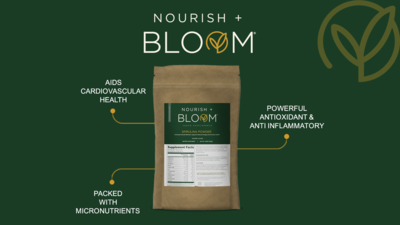 Nourish + Bloom Spirulina Powder